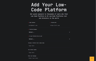 Image 2 from @lowcodeplatforms's post