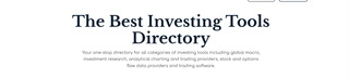 Image 1 from @bestinvestingtools's post