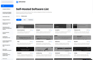 Image 1 from @selfhostedsoftware's post