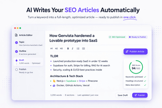 Image 1 from @lovableseo's post