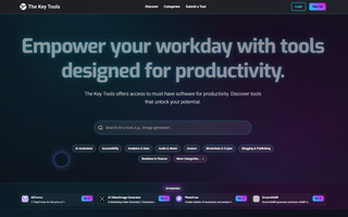 The Key Tools screenshot