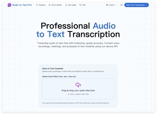 Audio to Text Pro screenshot