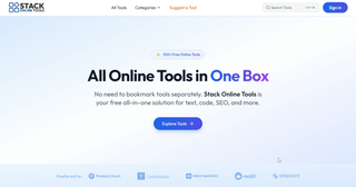 Stack Online Tools screenshot