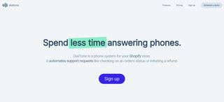 Dialtone screenshot