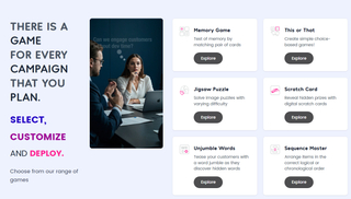 Playly.ai Gamification & Interactive Marketing Platform screenshot