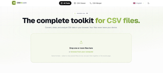 CSVall screenshot