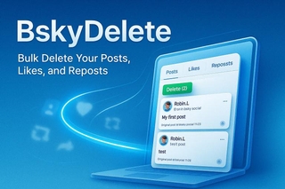 BskyDelete screenshot