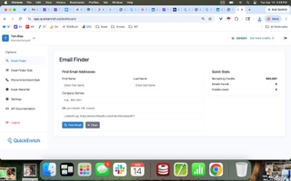 QuickEnrich screenshot