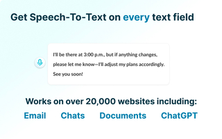Voicy Speech-To-Text screenshot