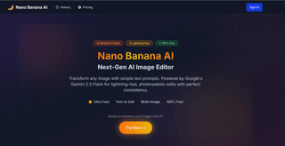 Nano Banana AI - Next-Gen AI Image Editor screenshot