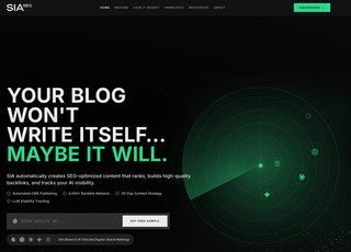 SIA SEO screenshot