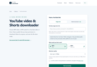 AI Video Download screenshot
