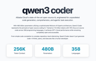 Qwen3 Coder: The State-of-the-Art Open Source Code LLM screenshot