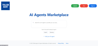 AI Agents Marketplace screenshot