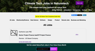 Nature Tech Jobs screenshot