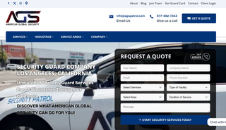 American Global Security Inc screenshot