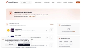 LaunchSpot.ai screenshot