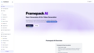 FramePack AI screenshot