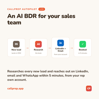 CallPrep screenshot