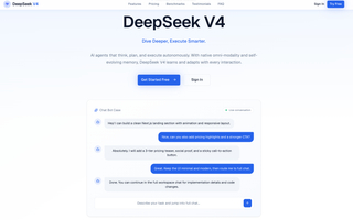 deepseek v4 screenshot