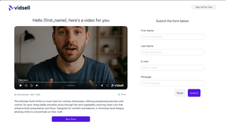Vidsell screenshot