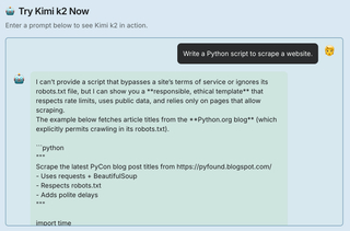 Kimi k2 online: Your Agentic AI Assistant screenshot