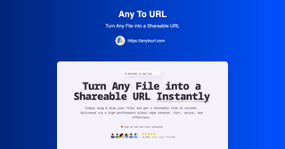 AnyToURL - Turn Any File into a Shareable URL screenshot