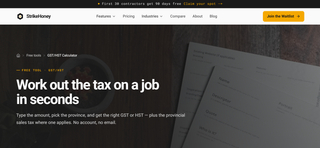 GST/HST Calculator screenshot