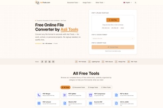 AsliTools.com screenshot