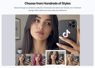 Hairstyle AI screenshot