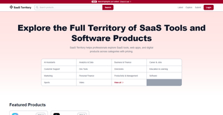 SaaS Territory screenshot