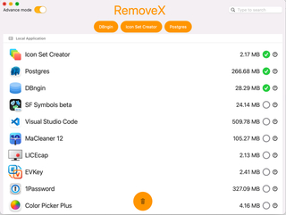 RemoveX screenshot