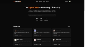 Open Claw Directory screenshot
