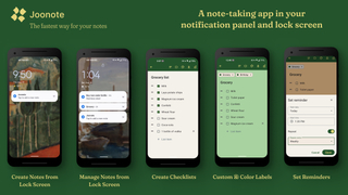 Joonote screenshot