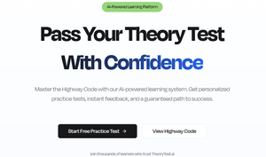 TheoryTestAI screenshot