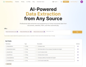 ExtractAny screenshot