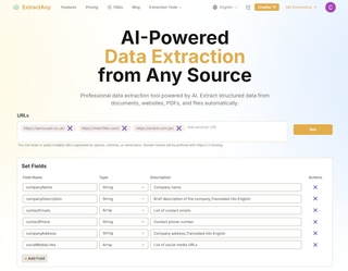 ExtractAny screenshot