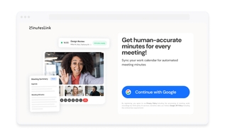 MinutesLink screenshot