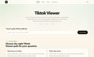 TT-View: Anonymous TikTok Viewer screenshot