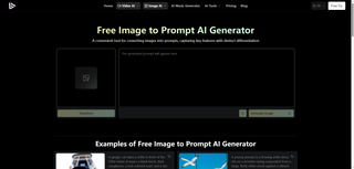 Free Image to Prompt Generator screenshot