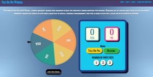 YesOrNoWheel screenshot