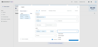 Generect screenshot