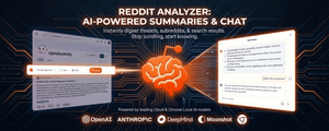 Reddit Post Summarizer screenshot