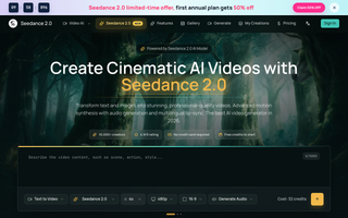 Seedance 2.0 screenshot