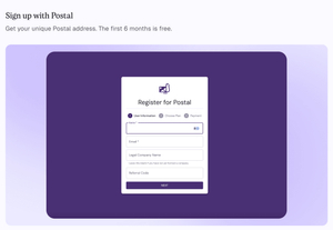 Postal screenshot