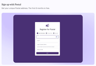 Postal screenshot