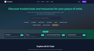 Trustiner screenshot
