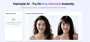 Hairstyle AI screenshot
