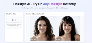 Hairstyle AI screenshot
