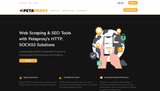 Petaproxy screenshot